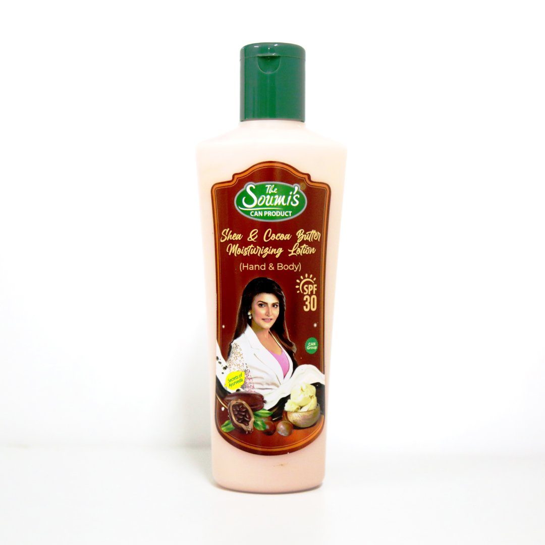 Shea & Cocoa Butter Moisturizing Lotion (Hand and Body) with SPF 30